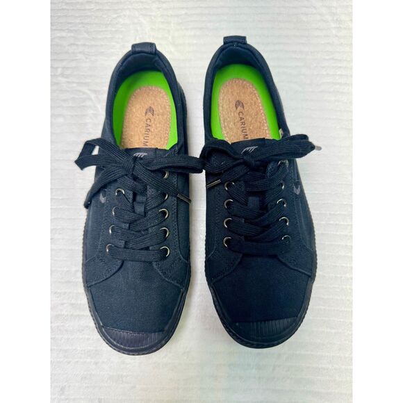 CARIUMA OCA Canvas Low Top Sneaker Black, Sz 9 - Picture 7 of 14